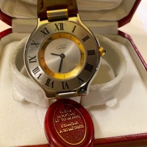 Cartier Watch Fathers Day Gift! LeMust edition!